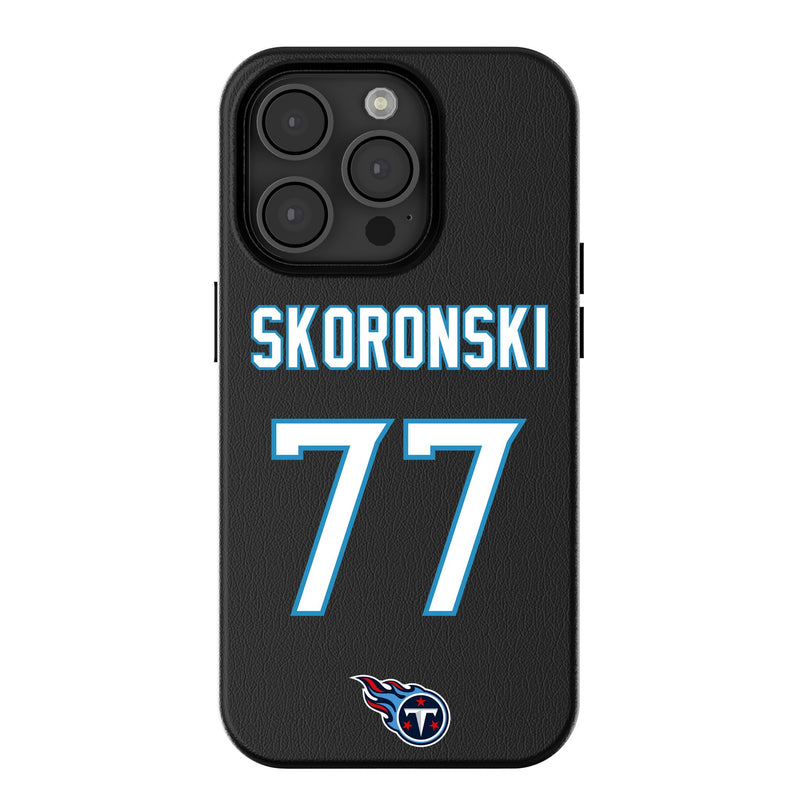 Peter Skoronski Tennessee Titans 77 Ready iPhone MagSafe Compatible Phone Case for Apple iPhone