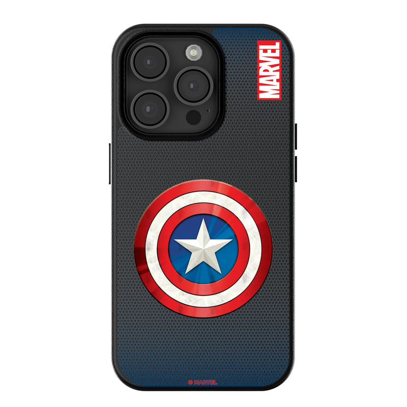 Marvel Avengers Captain America Grid iPhone MagSafe Compatible Phone Case