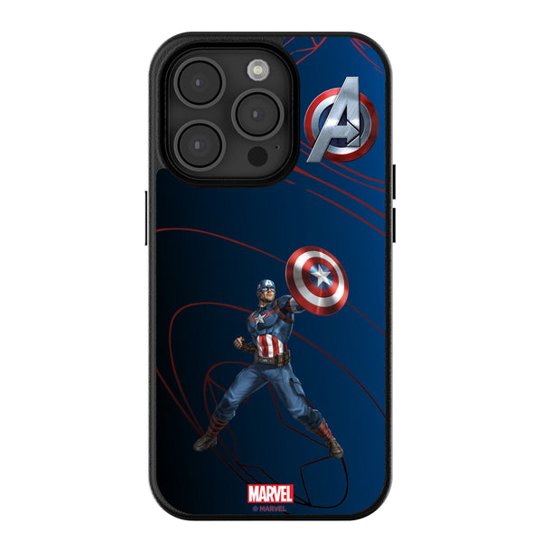Marvel Avengers Captain America MechLine iPhone MagSafe Compatible Phone Case for Apple iPhone