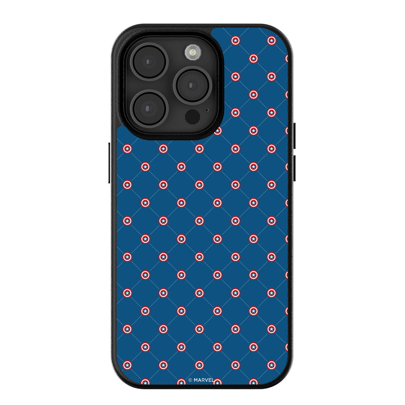 Marvel Avengers Captain America Pattern iPhone MagSafe Compatible Phone Case for Apple iPhone