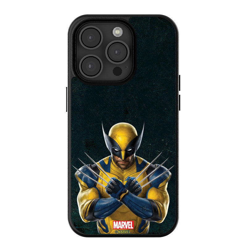 Marvel Deadpool Wolverine Badge iPhone MagSafe Compatible Phone Case for Apple iPhone