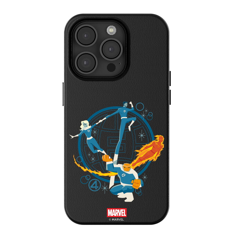 Marvel Fantastic Four Badge iPhone MagSafe Compatible Phone Case for Apple iPhone