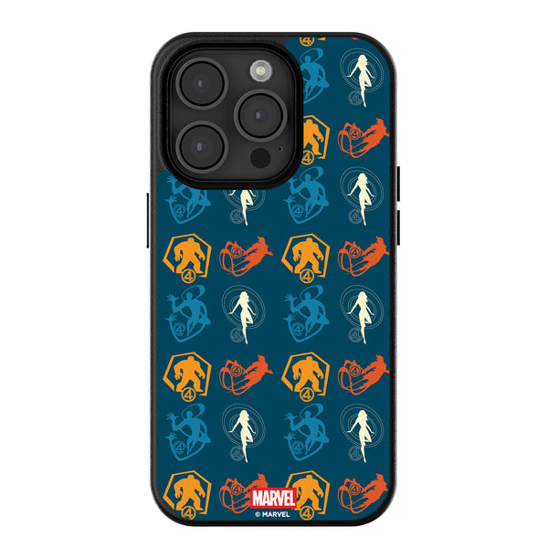 Marvel Fantastic Four Pattern 2 iPhone MagSafe Compatible Phone Case for Apple iPhone