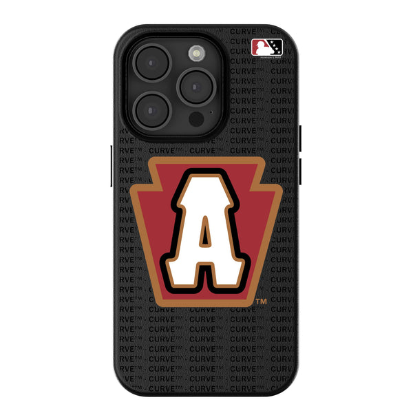 Altoona Curve Text Backdrop iPhone MagSafe Compatible Phone Case