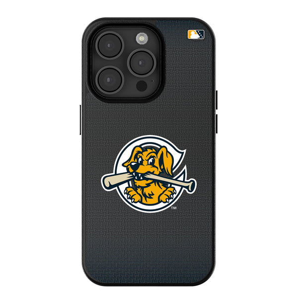 Charleston RiverDogs Linen iPhone MagSafe Compatible Phone Case