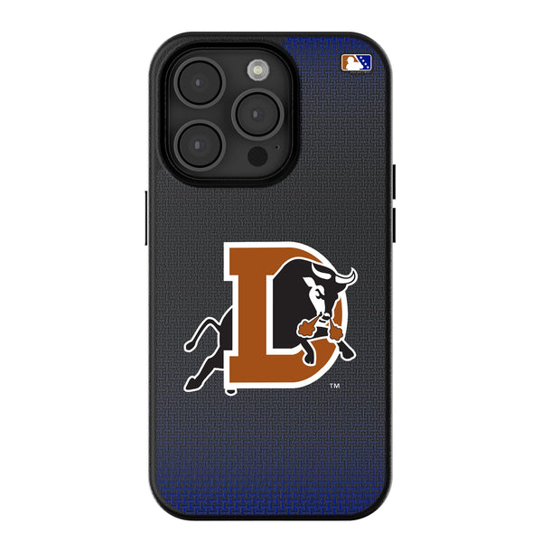 Durham Bulls Linen iPhone MagSafe Compatible Phone Case