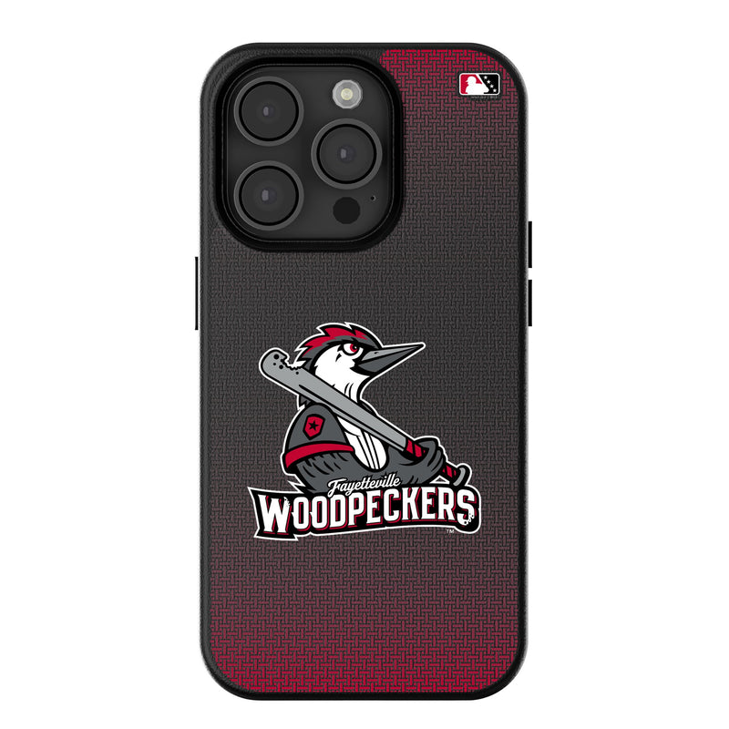 Fayetteville Woodpeckers Linen iPhone MagSafe Compatible Phone Case