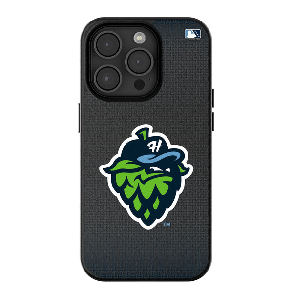 Hillsboro Hops Linen iPhone MagSafe Compatible Phone Case