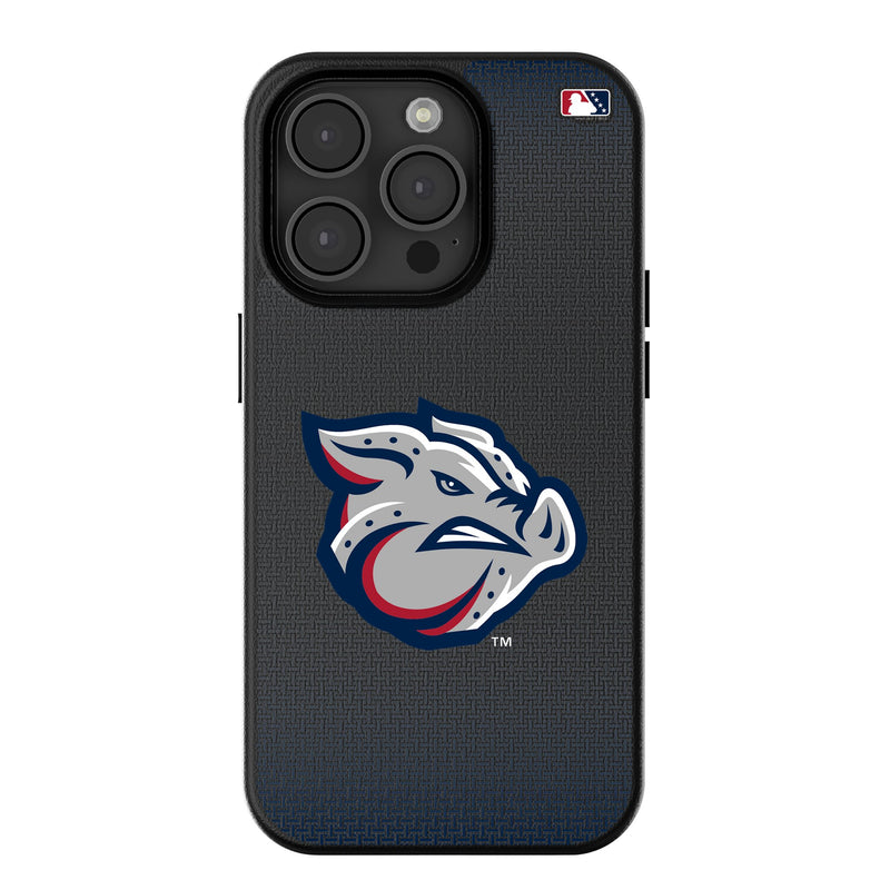 Lehigh Valley IronPigs Linen iPhone MagSafe Compatible Phone Case