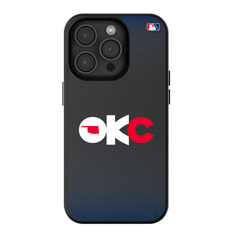 Oklahoma City Baseball Club Linen iPhone MagSafe Compatible Phone Case