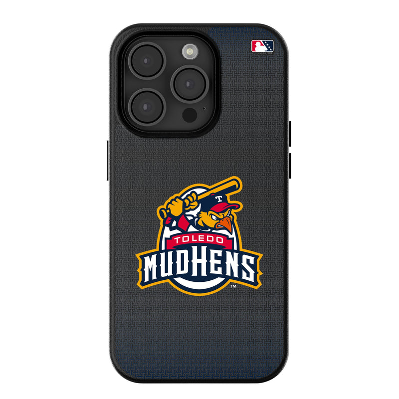 Toledo Mud Hens Linen iPhone MagSafe Compatible Phone Case