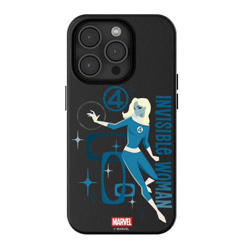Marvel Invisible Woman Badge iPhone MagSafe Compatible Phone Case for Apple iPhone