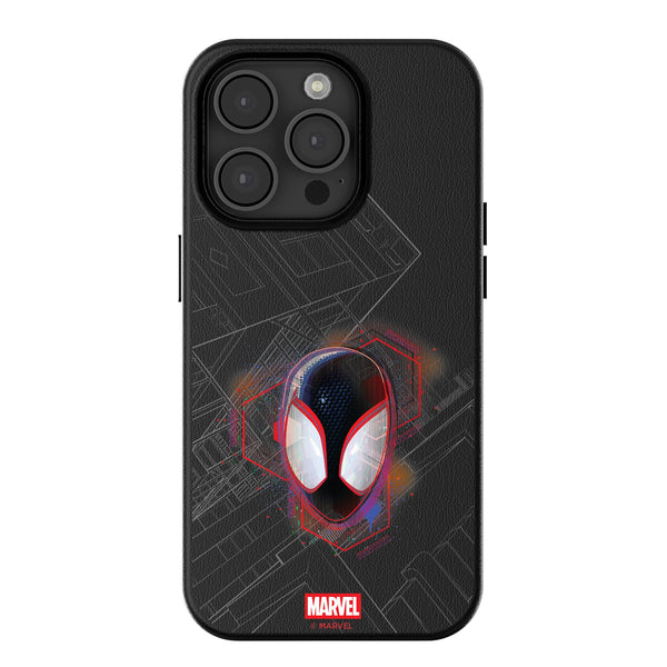 Marvel Miles Morales Badge iPhone MagSafe Compatible Phone Case for Apple iPhone