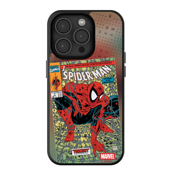 Marvel Spider-Man Classic Cover iPhone MagSafe Compatible Phone Case for Apple iPhone