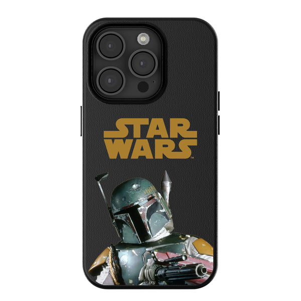 Star Wars Boba Fett Color Block iPhone MagSafe Compatible Phone Case