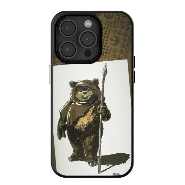 Star Wars Ewok Portrait iPhone MagSafe Compatible Phone Case