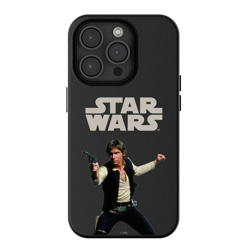 Star Wars Han Solo Color Block iPhone MagSafe Compatible Phone Case