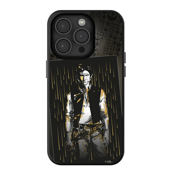 Star Wars Han Solo Portrait iPhone MagSafe Compatible Phone Case