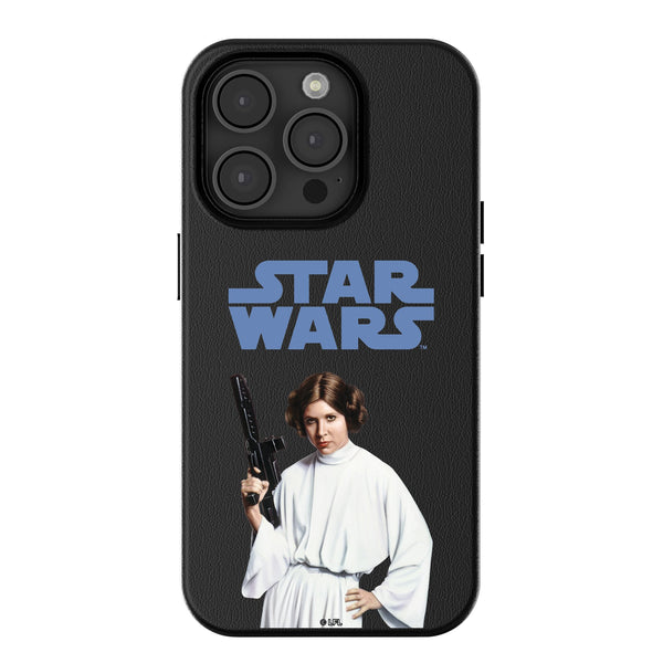 Star Wars Princess Leia Organa Color Block iPhone MagSafe Compatible Phone Case