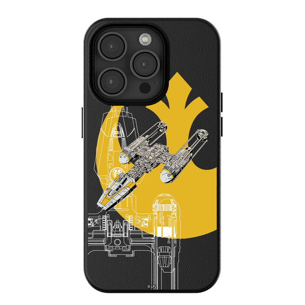 Star Wars Y-Wing FactionTech iPhone MagSafe Compatible Phone Case for Apple iPhone
