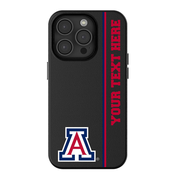 University of Arizona Wildcats Personalized Sidebard iPhone MagSafe Compatible Phone Case for Apple iPhone