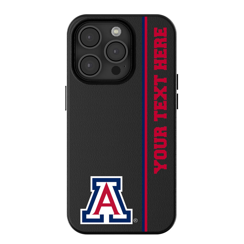 University of Arizona Wildcats Personalized Sidebard iPhone MagSafe Compatible Phone Case for Apple iPhone