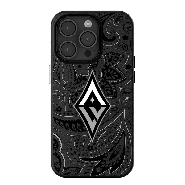 Las Vegas Aces Paisley iPhone MagSafe Compatible Phone Case