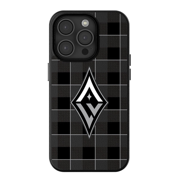 Las Vegas Aces Plaid iPhone MagSafe Compatible Phone Case