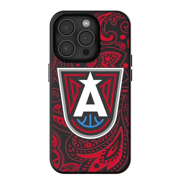 Atlanta Dream Paisley iPhone MagSafe Compatible Phone Case