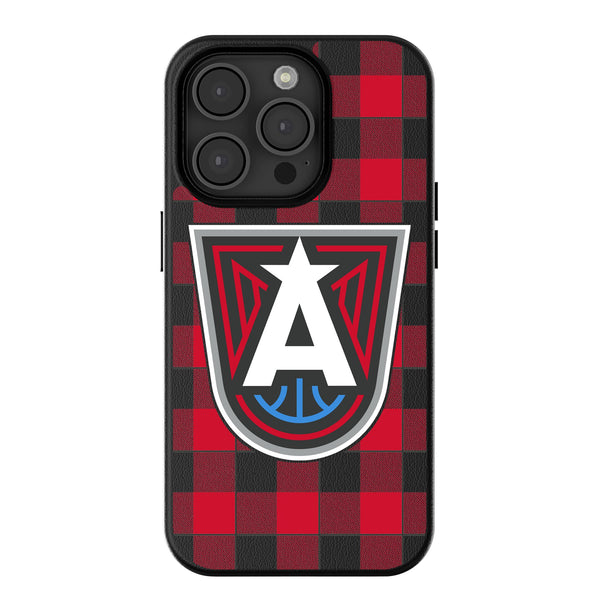 Atlanta Dream Plaid iPhone MagSafe Compatible Phone Case