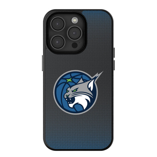 Minnesota Lynx Linen iPhone MagSafe Compatible Phone Case for Apple iPhone