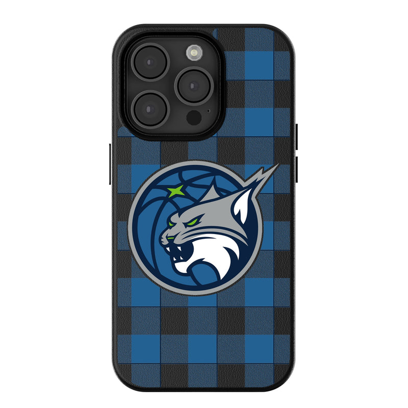 Minnesota Lynx Plaid iPhone MagSafe Compatible Phone Case