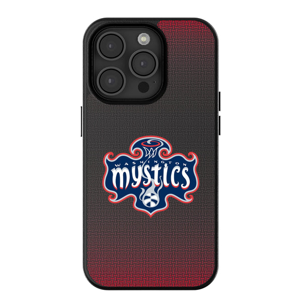Washington Mystics Linen iPhone MagSafe Compatible Phone Case for Apple iPhone