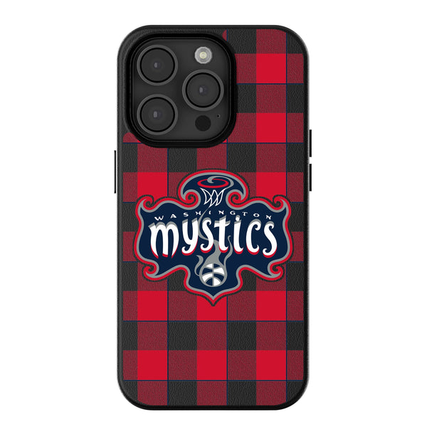 Washington Mystics Plaid iPhone MagSafe Compatible Phone Case