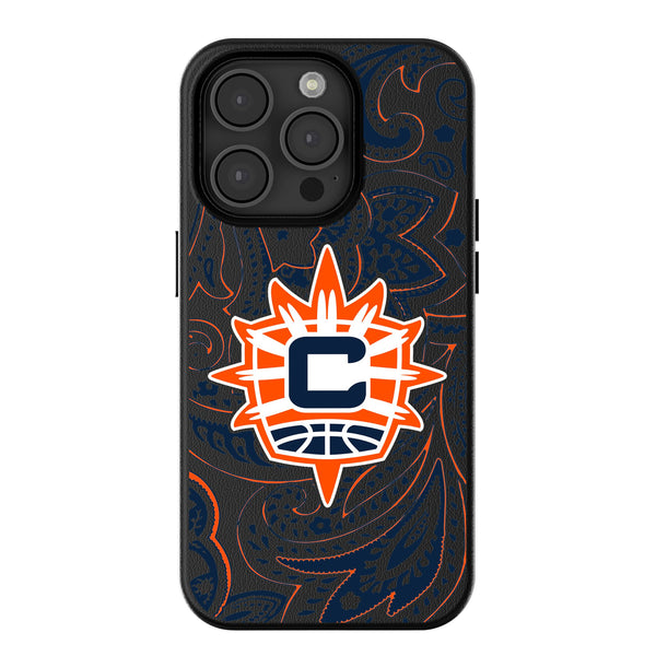 Connecticut Sun Paisley iPhone MagSafe Compatible Phone Case