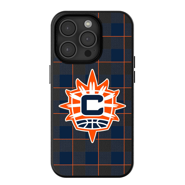 Connecticut Sun Plaid iPhone MagSafe Compatible Phone Case