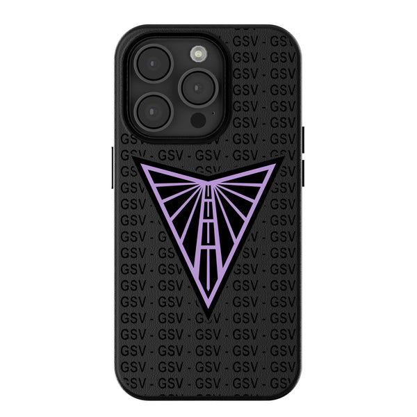 Golden State Valkyries Text Backdrop iPhone MagSafe Compatible Phone Case for Apple iPhone