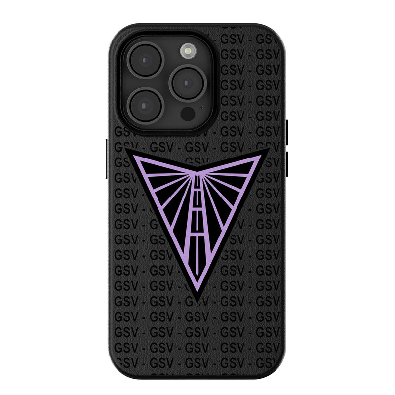 Golden State Valkyries Text Backdrop iPhone MagSafe Compatible Phone Case for Apple iPhone