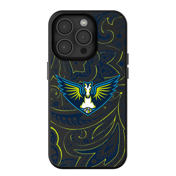 Dallas Wings Paisley iPhone MagSafe Compatible Phone Case