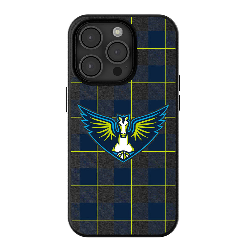 Dallas Wings Plaid iPhone MagSafe Compatible Phone Case