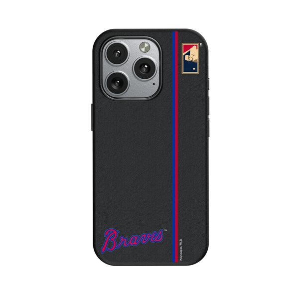 Atlanta Braves Home 2012 - Cooperstown Collection Sidebar iPhone MagSafe Compatible Phone Case for Apple iPhone