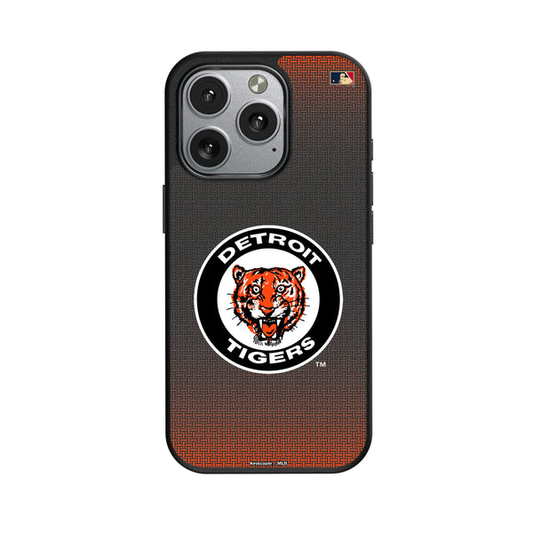 Detroit Tigers 1961-1963 - Cooperstown Collection Linen iPhone MagSafe Compatible Phone Case for Apple iPhone