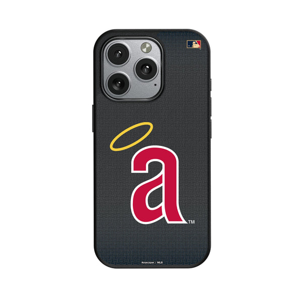 LA Angels 1971 - Cooperstown Collection Linen iPhone MagSafe Compatible Phone Case for Apple iPhone