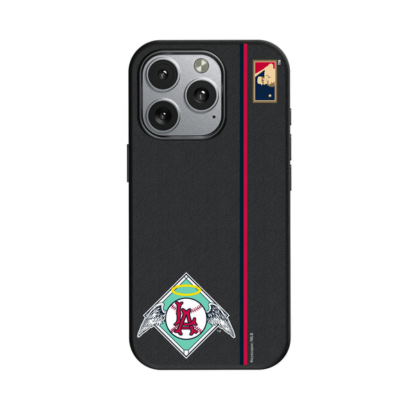 LA Angels 1961-1965 - Cooperstown Collection Sidebar iPhone MagSafe Compatible Phone Case for Apple iPhone