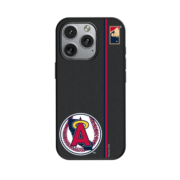 LA Angels 1986-1992 - Cooperstown Collection Sidebar iPhone MagSafe Compatible Phone Case for Apple iPhone