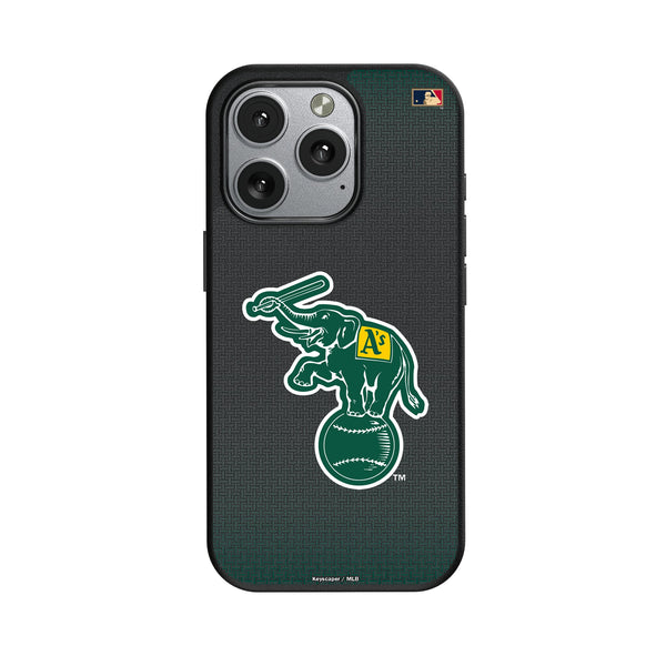 Oakland As Home 1988 - Cooperstown Collection Linen iPhone MagSafe Compatible Phone Case for Apple iPhone