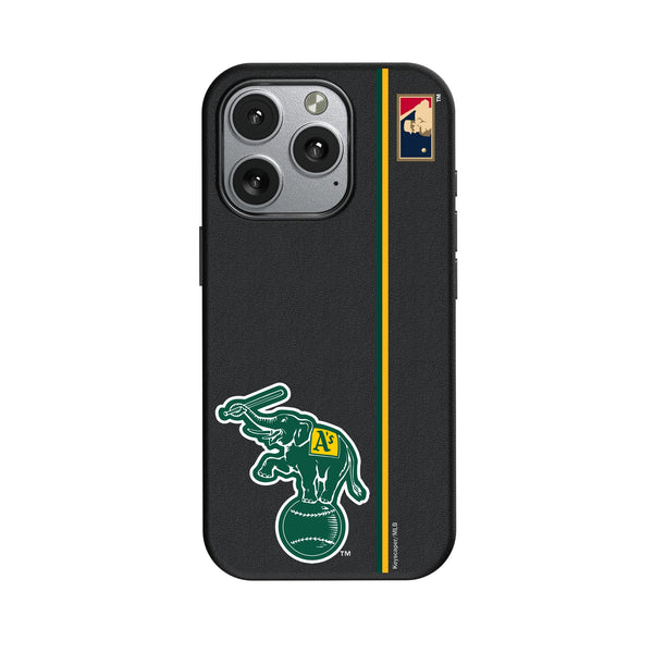Oakland As Home 1988 - Cooperstown Collection Sidebar iPhone MagSafe Compatible Phone Case for Apple iPhone