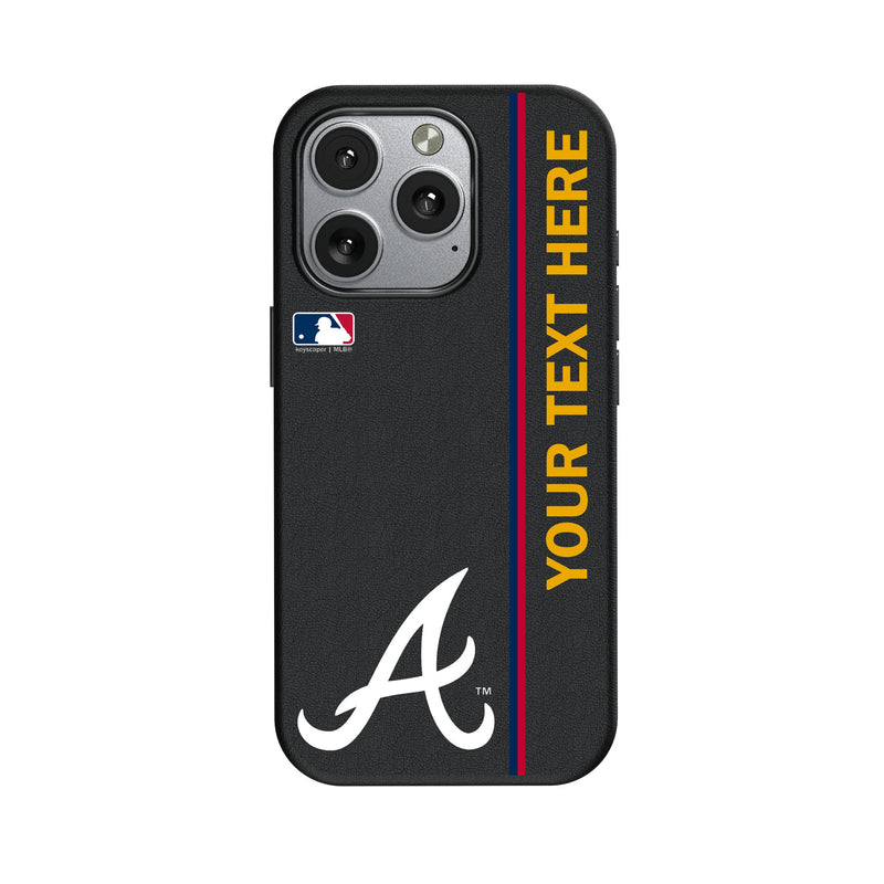 Atlanta Braves Personalized Sidebard iPhone MagSafe Compatible Phone Case for Apple iPhone
