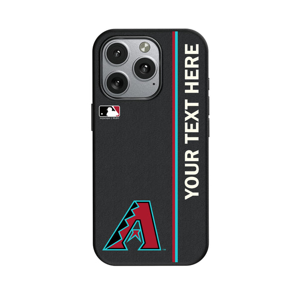 Arizona Diamondbacks Personalized Sidebard iPhone MagSafe Compatible Phone Case for Apple iPhone