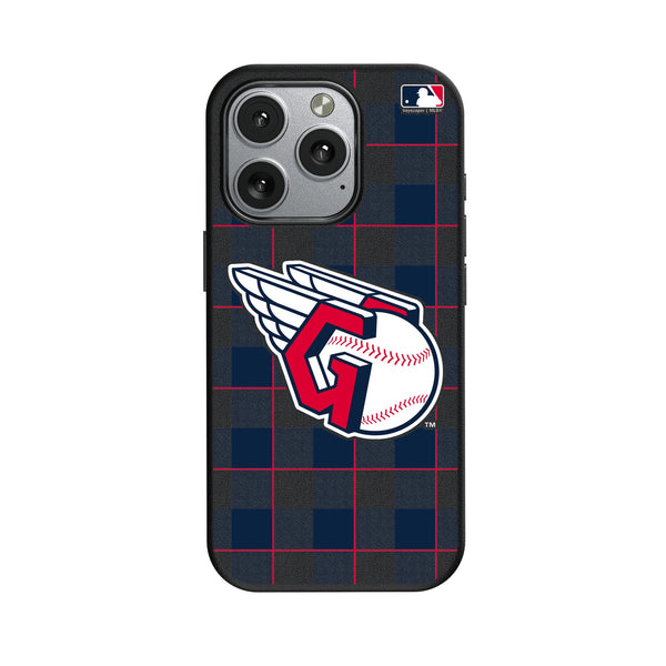 Cleveland Guardians Plaid iPhone MagSafe Compatible Phone Case for Apple iPhone